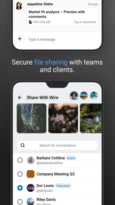 Wire • Secure Messenger screenshot 4