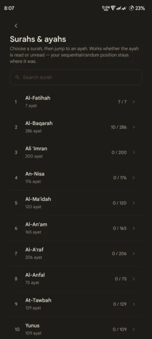 Waqfah - Quran before apps screenshot 5