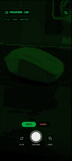 Phosphor Cam screenshot 1