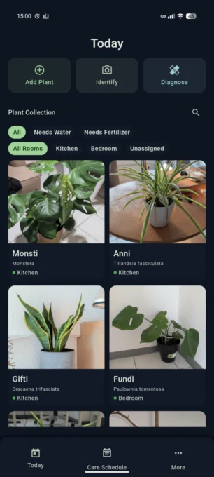 OpenPlants screenshot 1
