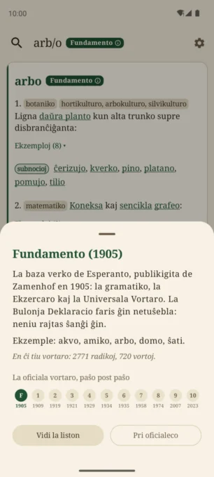 Bona vortaro screenshot 3