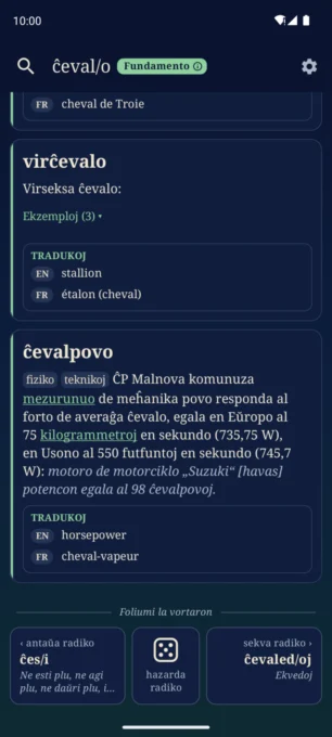 Bona vortaro screenshot 6