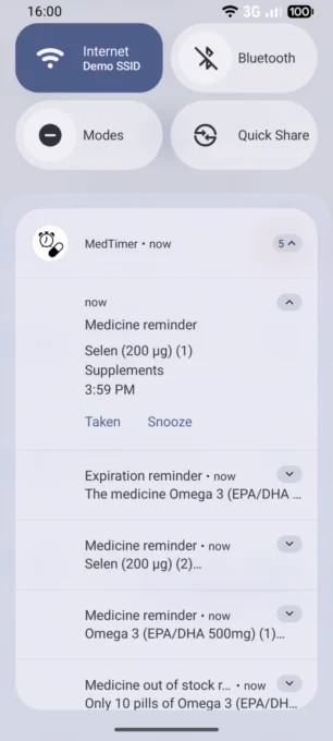 MedTimer: Med & Pill Reminder screenshot 5