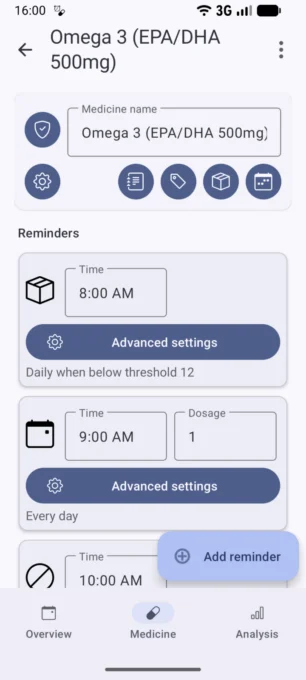 MedTimer: Med & Pill Reminder screenshot 3