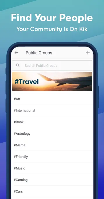 Kik — Messaging & Chat App screenshot 4