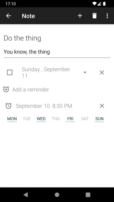 NoNonsense Notes screenshot 3