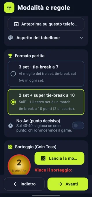 Tennis Score Manager screenshot 7