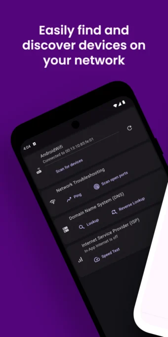 Vernet - Know your network screenshot 1