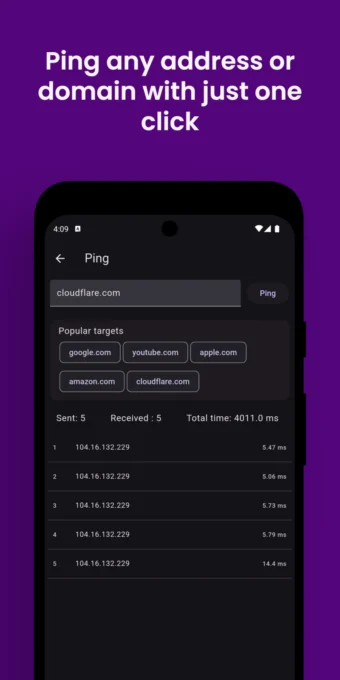 Vernet - Know your network screenshot 7