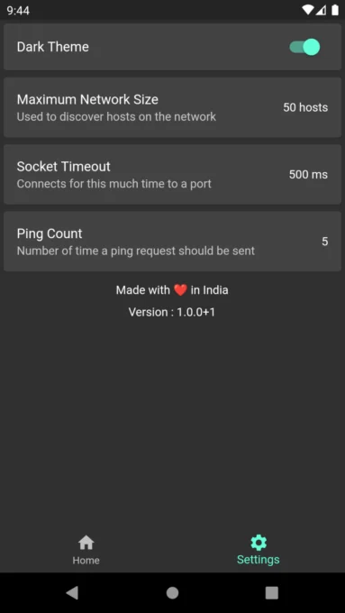 Vernet - Know your network screenshot 3