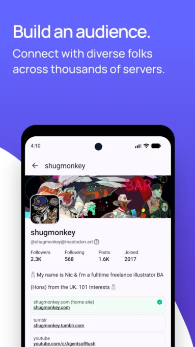 Mastodon screenshot 3