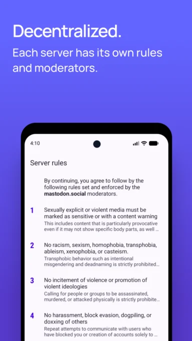 Mastodon screenshot 5