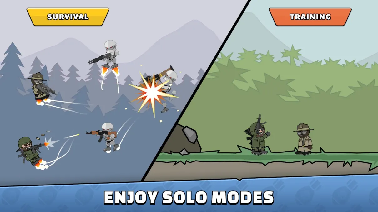 Mini Militia - War.io screenshot 6