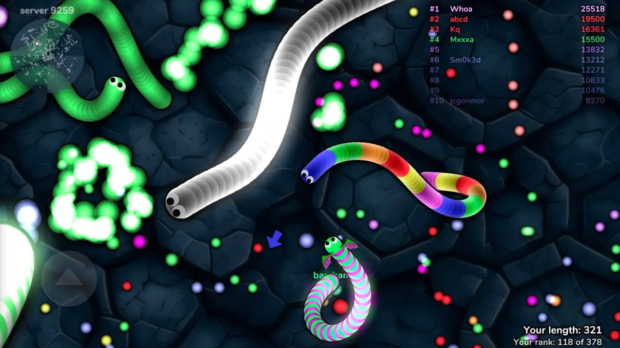 slither.io screenshot 7