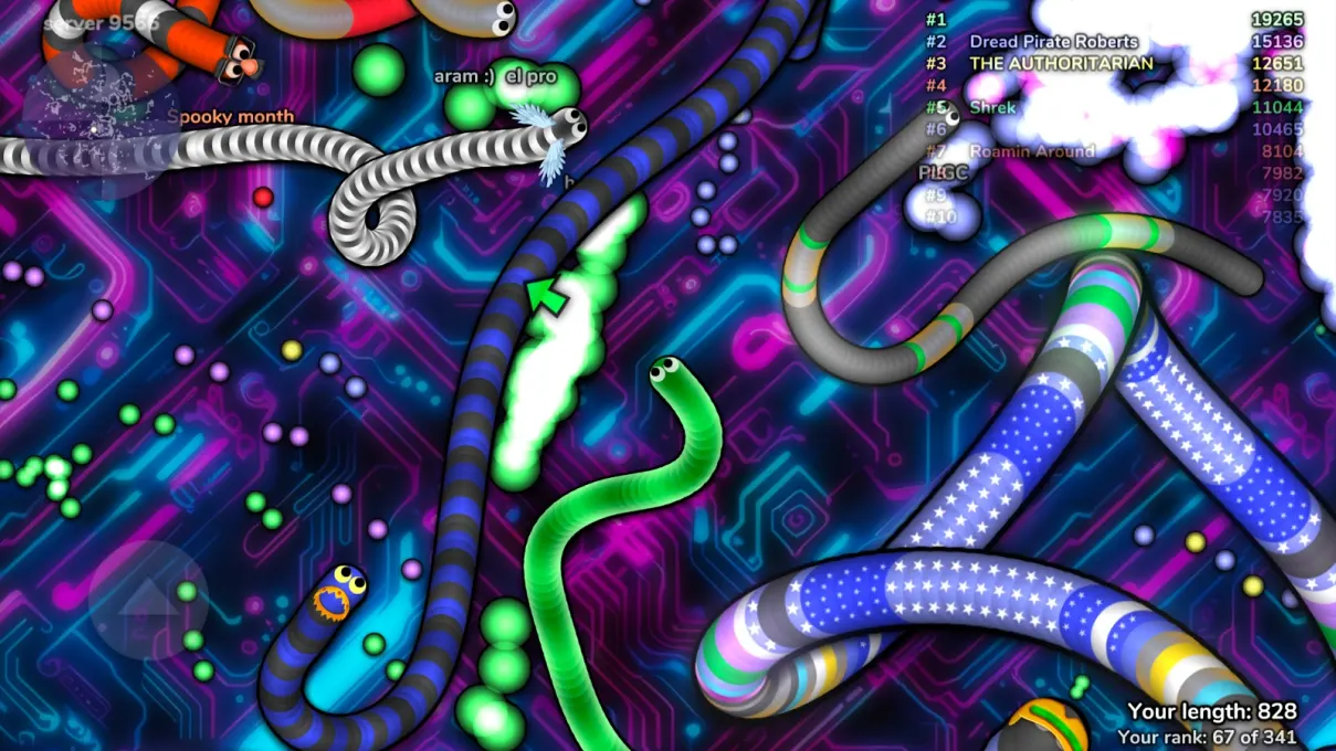 slither.io screenshot 8