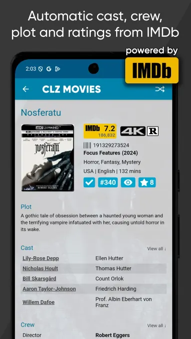 CLZ Movies - movie database screenshot 4
