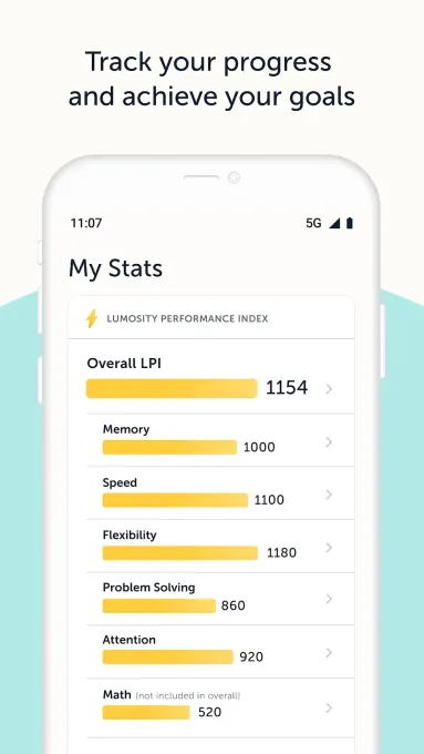 Lumosity: Brain Training Games screenshot 6