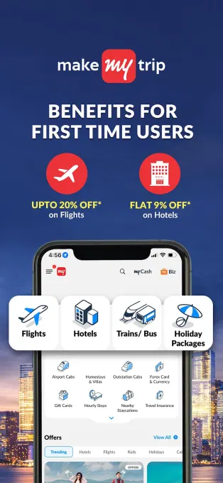 MakeMyTrip - Flights & Hotels screenshot 2