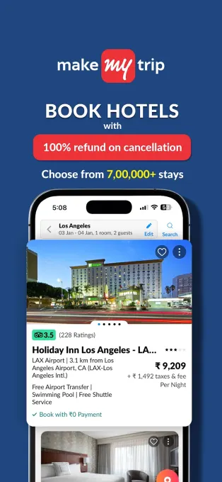 MakeMyTrip - Flights & Hotels screenshot 4