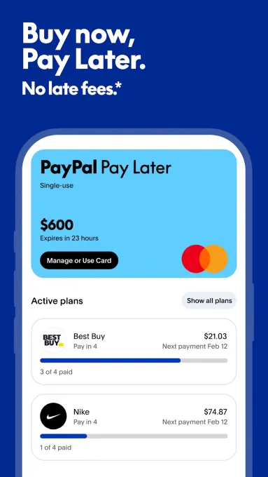 PayPal - Pay, Send, Save screenshot 3