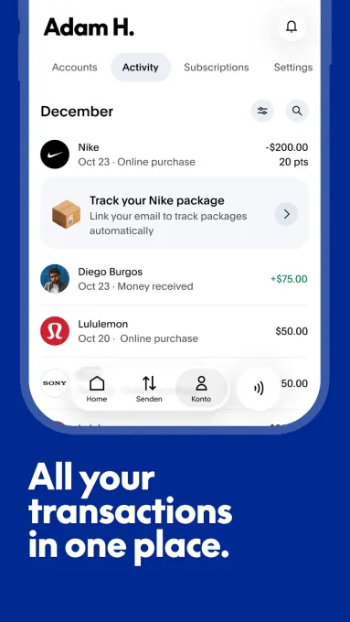 PayPal - Pay, Send, Save screenshot 7