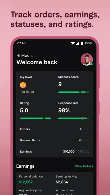Fiverr - Freelance Service screenshot 8