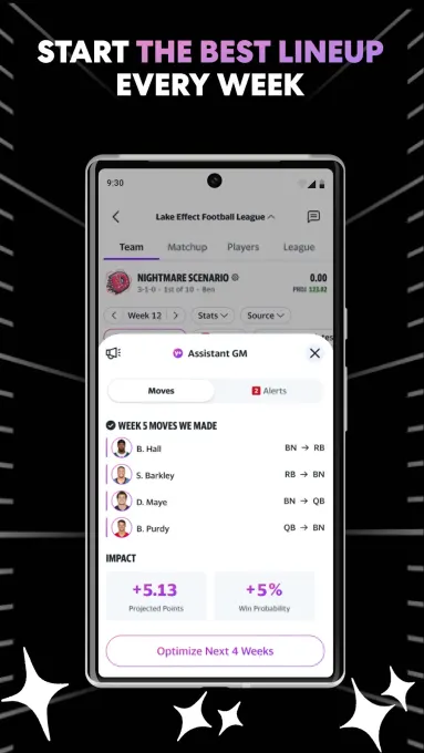 Yahoo Fantasy Sports: NFL, MLB screenshot 7