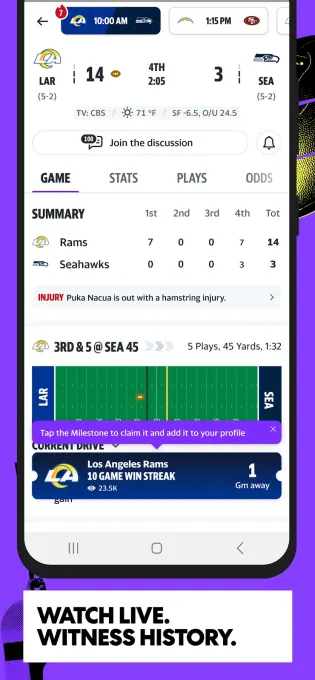 Yahoo Sports: Scores and News screenshot 1