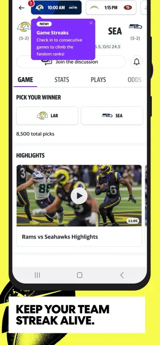 Yahoo Sports: Scores and News screenshot 5