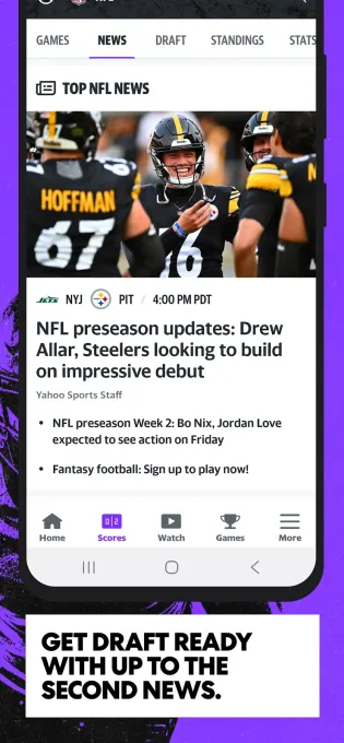 Yahoo Sports: Scores and News screenshot 8