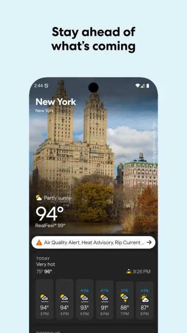 Yahoo Weather: Forecast & Maps screenshot 4