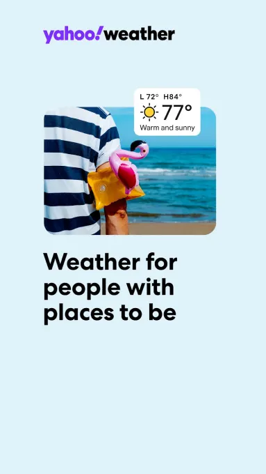 Yahoo Weather: Forecast & Maps screenshot 1