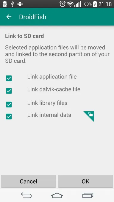 Link2SD screenshot 5