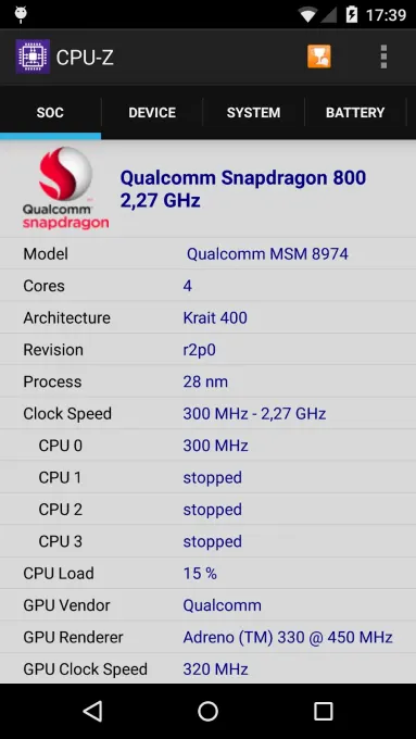 CPU-Z screenshot 1