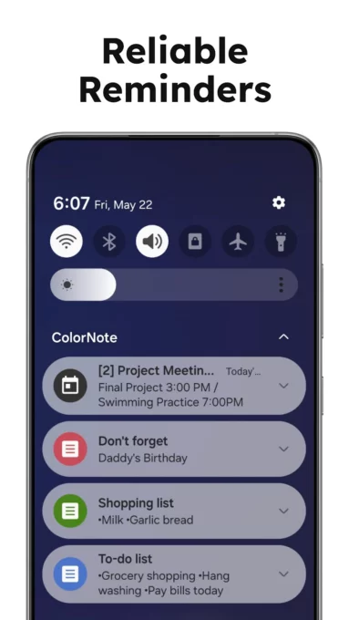 ColorNote Notepad Notes screenshot 5