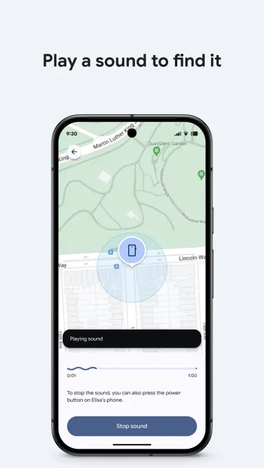 Google’s Find Hub screenshot 2