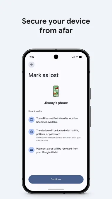 Google’s Find Hub screenshot 3