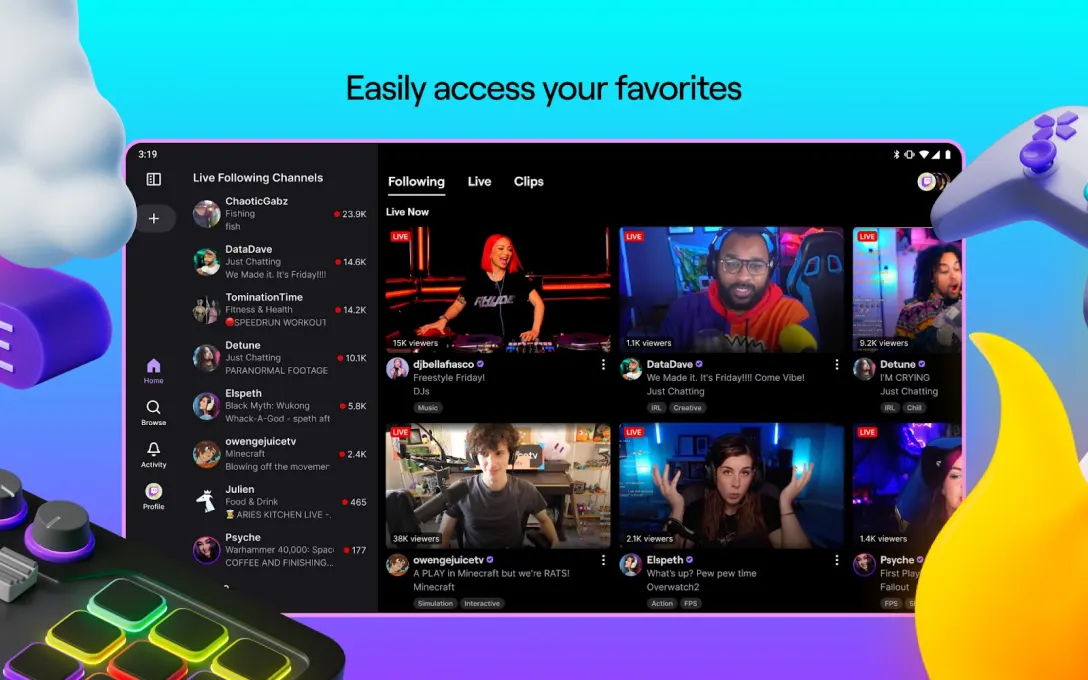Twitch: Live Streaming screenshot 8