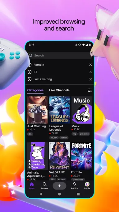 Twitch: Live Streaming screenshot 3