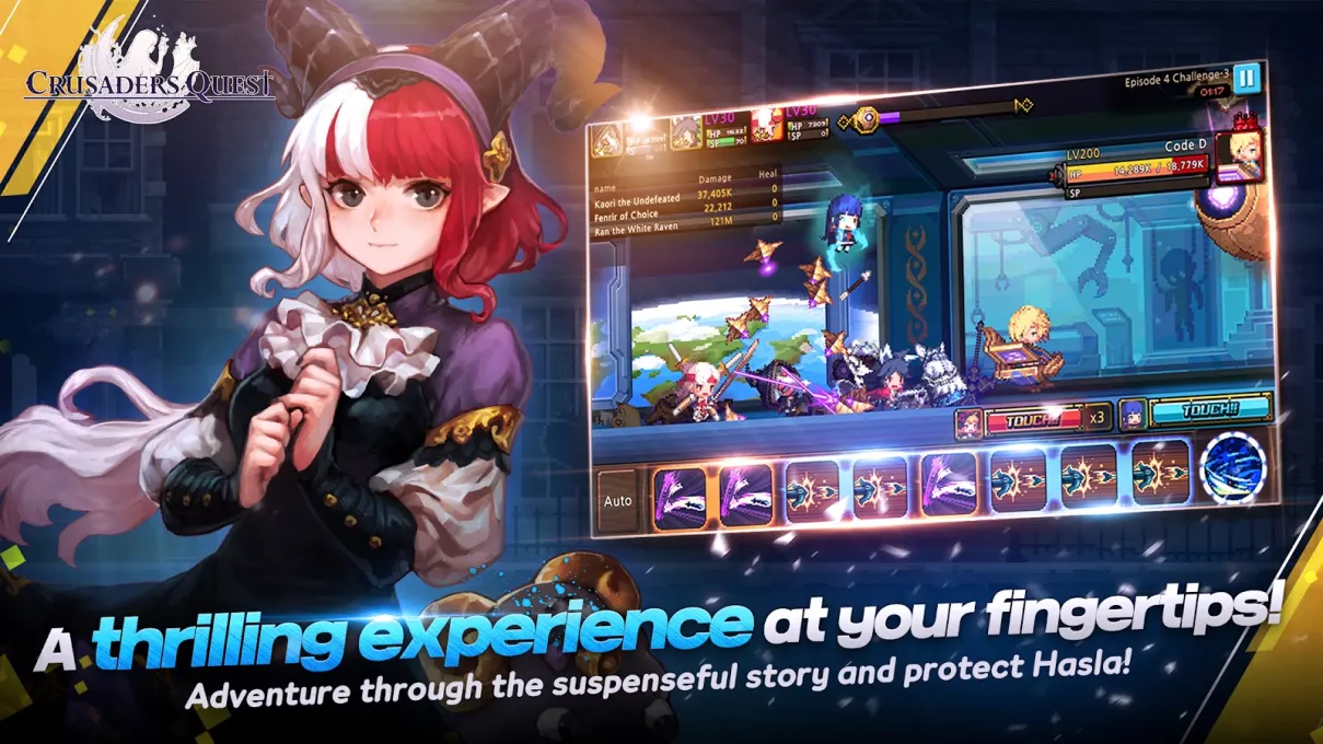 Crusaders Quest screenshot 2