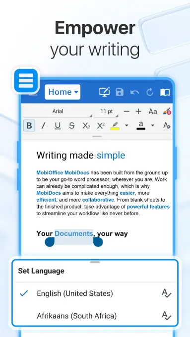 MobiOffice: Word, Sheets, PDF screenshot 3