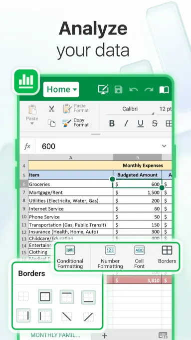 MobiOffice: Word, Sheets, PDF screenshot 4