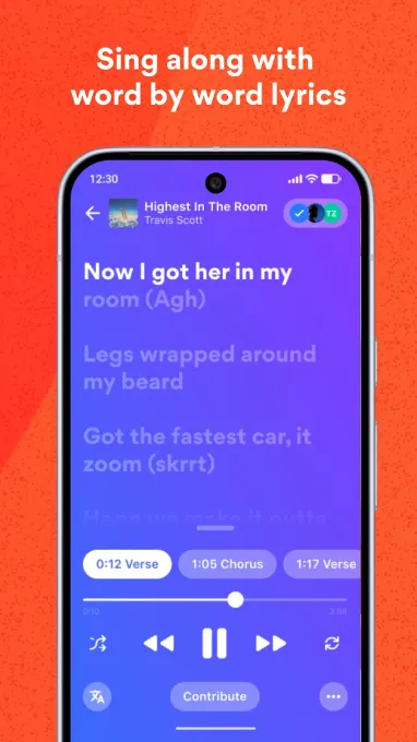 Musixmatch Dynamic Lyrics screenshot 5