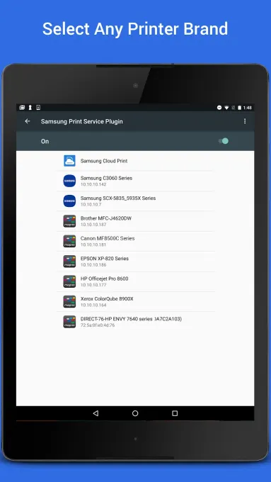 Samsung Print Service Plugin screenshot 5