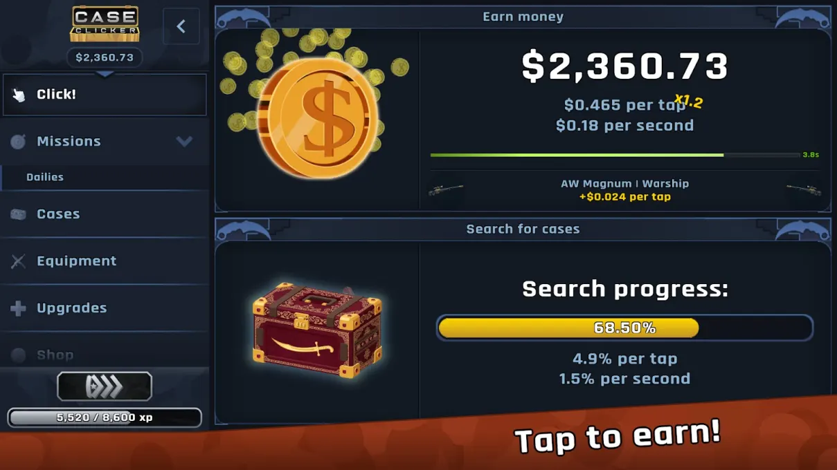 Case Clicker Revival screenshot 1