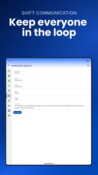 HotSchedules Logbook screenshot 5