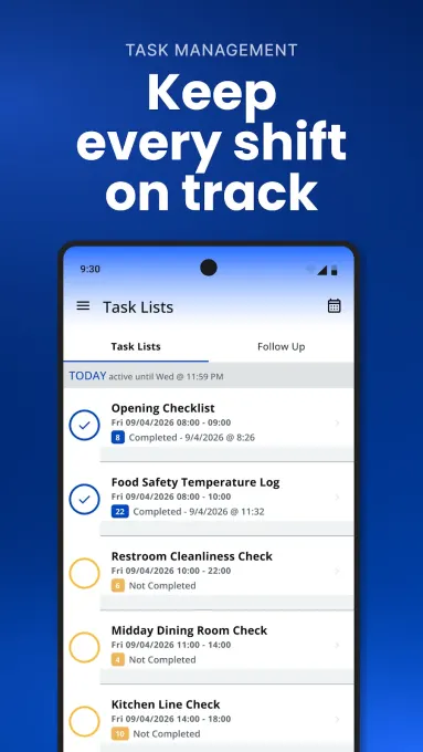 HotSchedules Logbook screenshot 1