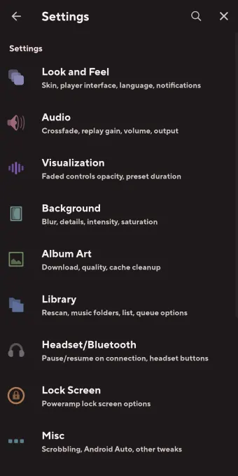 Poweramp Music Player screenshot 8