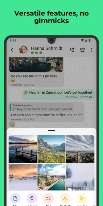 Threema. The Secure Messenger screenshot 2