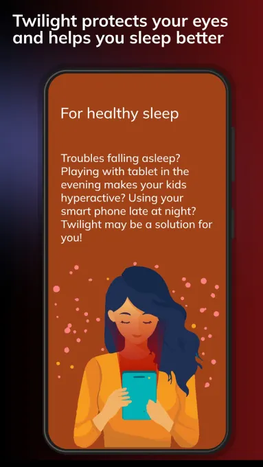 Twilight: Blue light filter screenshot 4